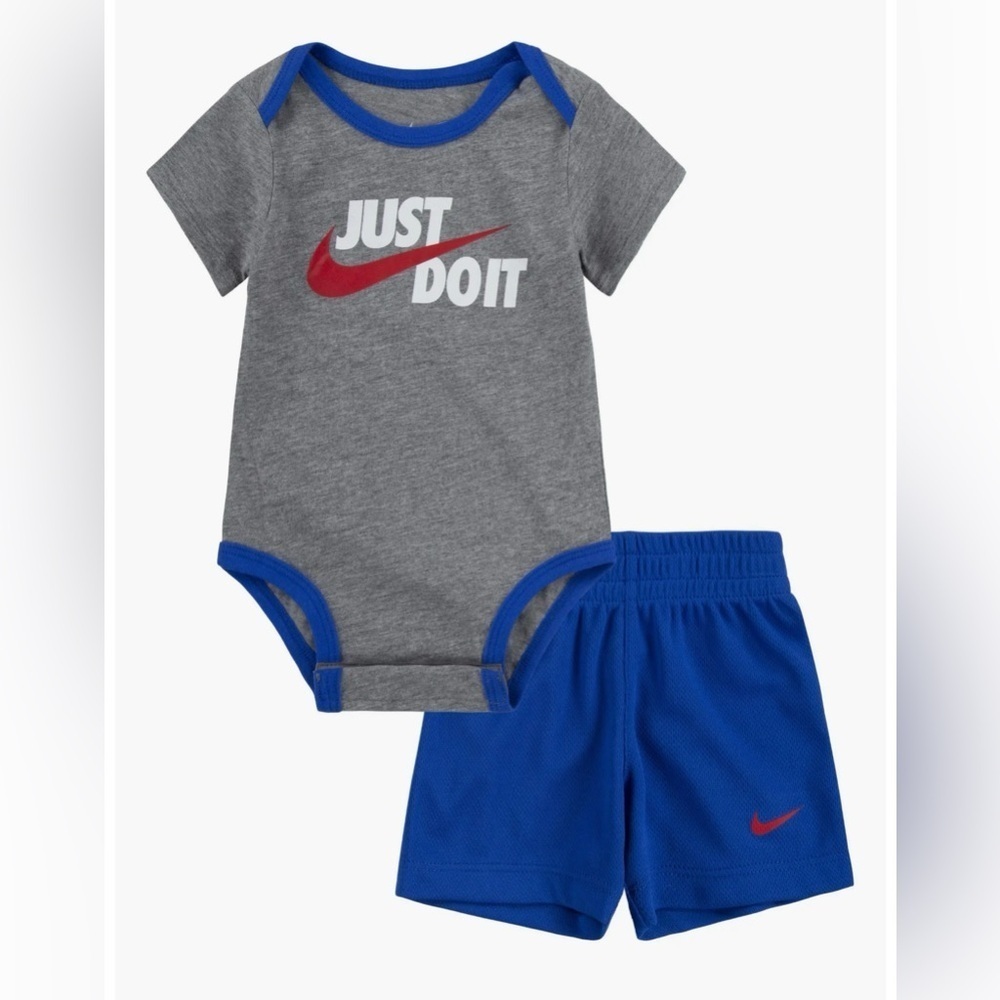 NWT Nike Just Do It Bodysuit Set